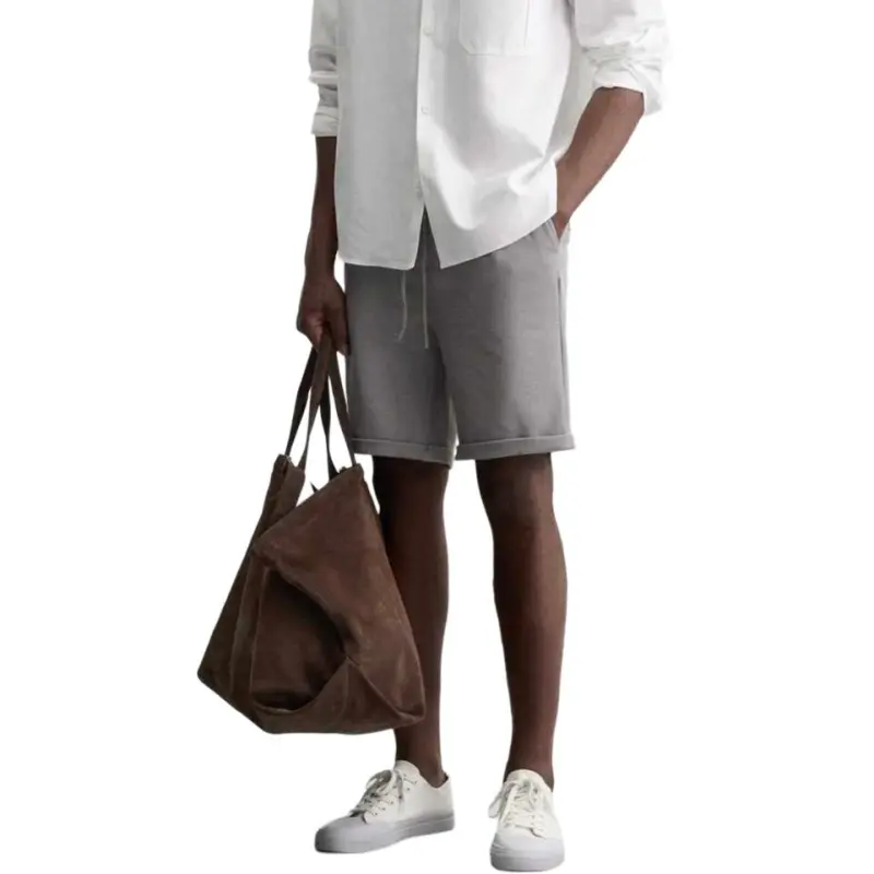 ZARA Casual Shorts Men's Grey / Beige-2
