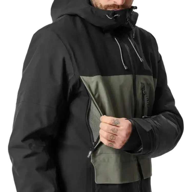 DECATHLON Ski Tops Men Green-3