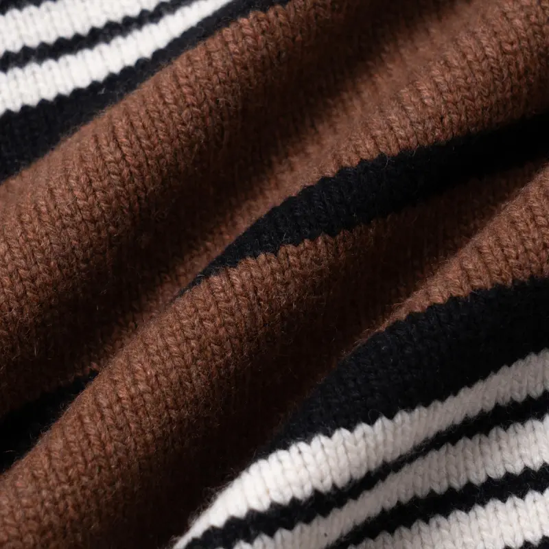 Burberry Long Sleeve Striped Cardigan-6