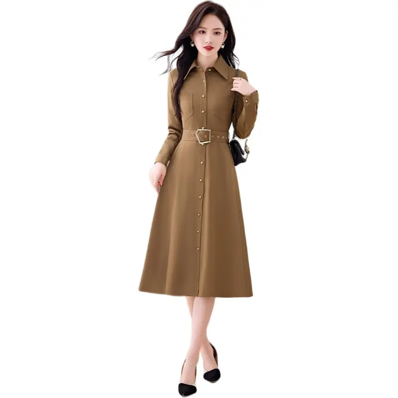 Fele.d Long Sleeved Dress Women's-7