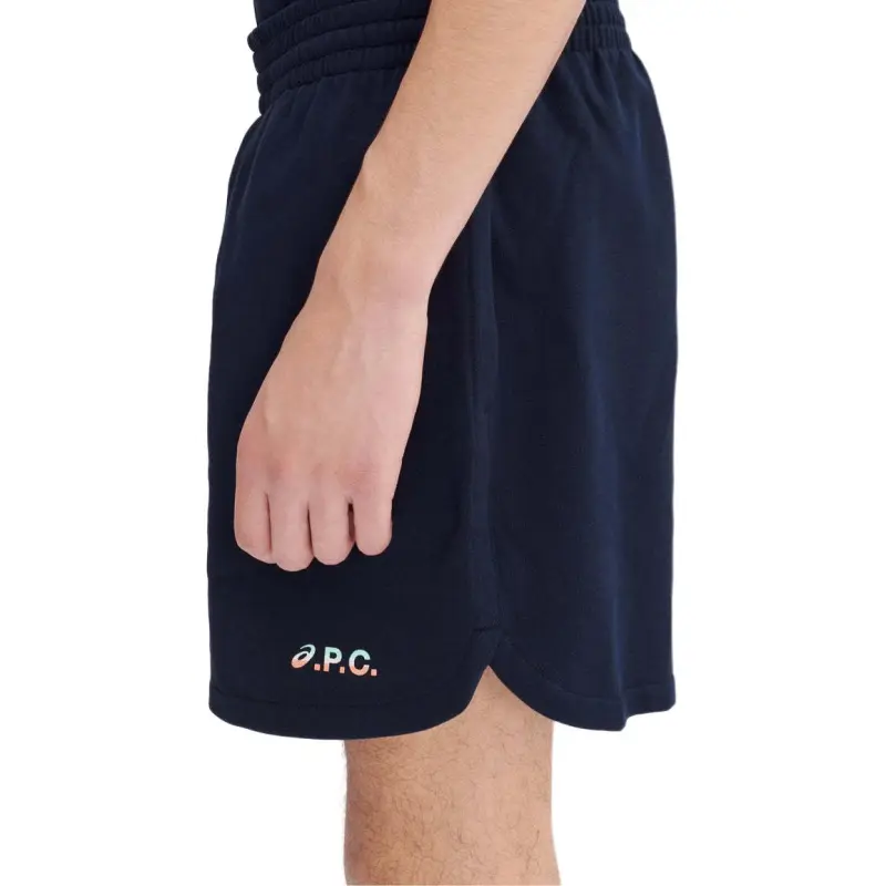 Asics X Apc Coast Shorts Dark Navy Blue-4