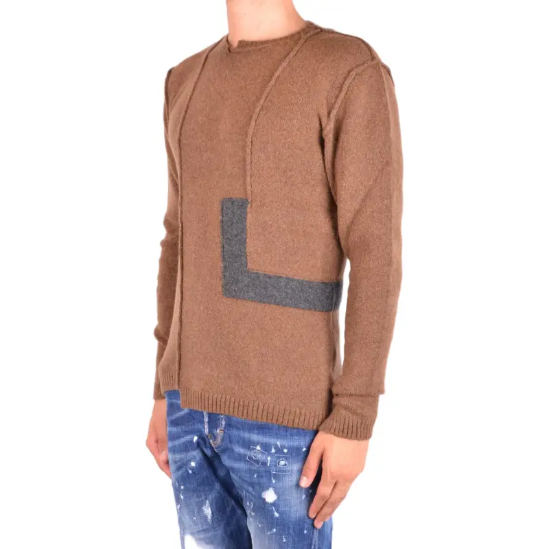ISABEL BENENATO Knitwear Men's Camel-3