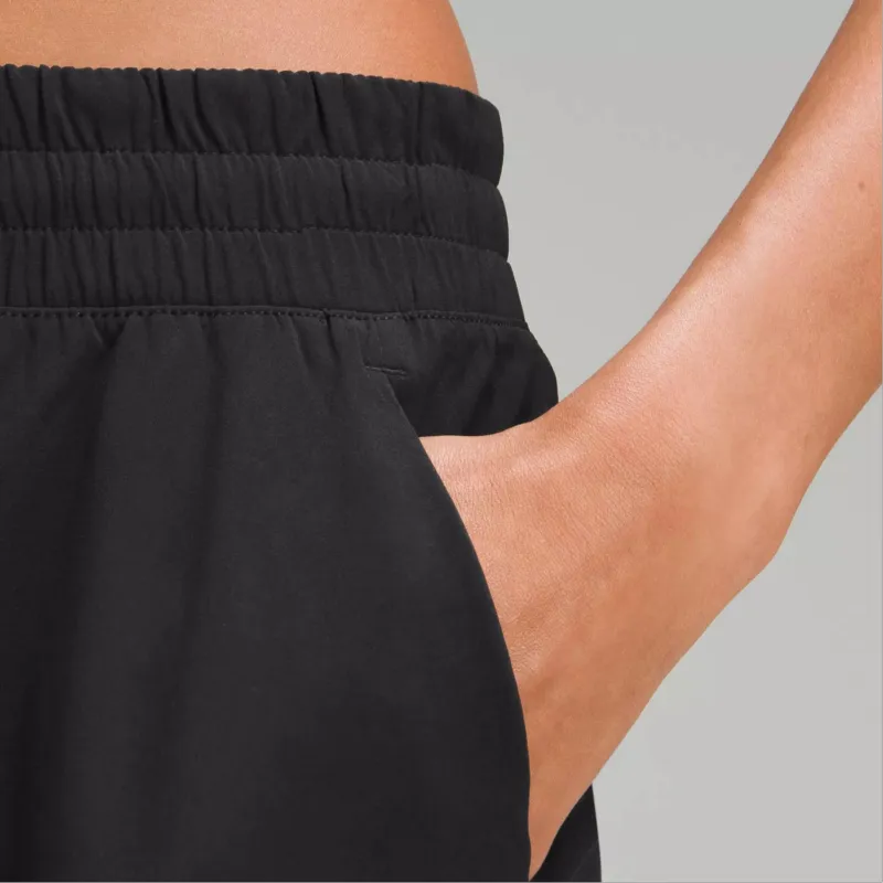 Lululemon Swift Wide LegSwift Mid Rise Pant Casual Pants Women's Black-3