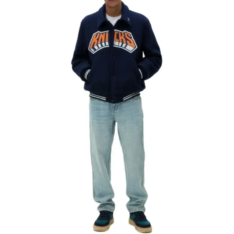 KITH X New York Knicks Empire Wool Coaches Jacket-2