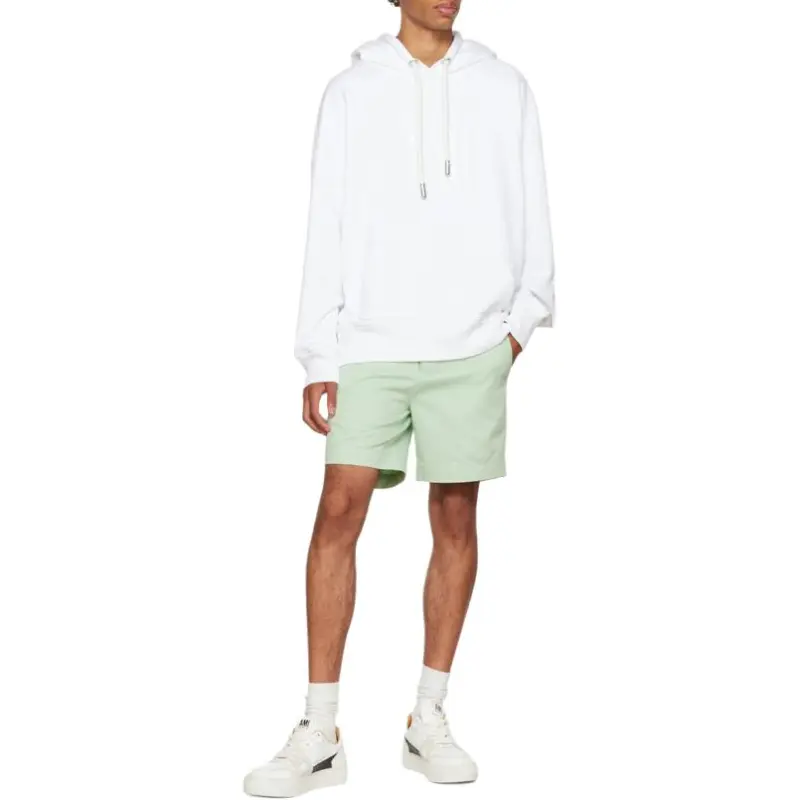 AMIPARIS Tonal Logo Cotton Hoodie-4