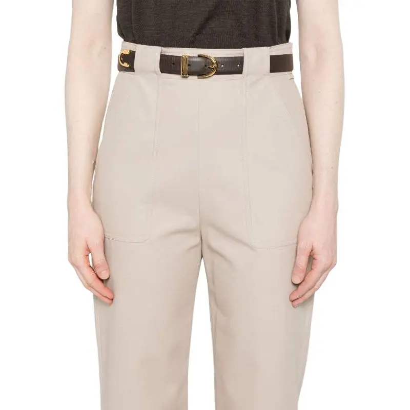 MaxMara Palio Wide Leg Trousers-4