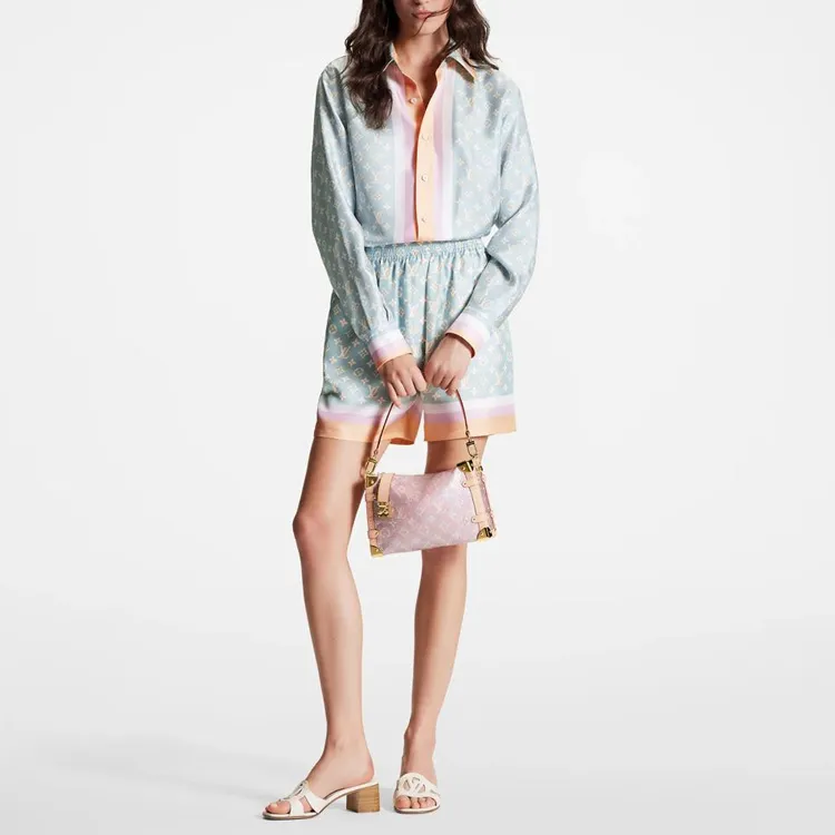 LOUIS VUITTON FW23 Shirt Women's Blue-2