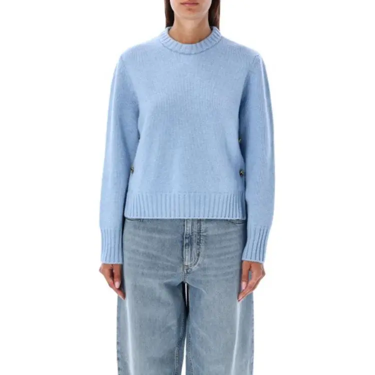 Bottega Veneta Knot Button Regular Fit Jumper-2