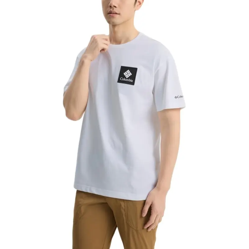 Columbia BURNT LAKE T Shirt Men's White-1
