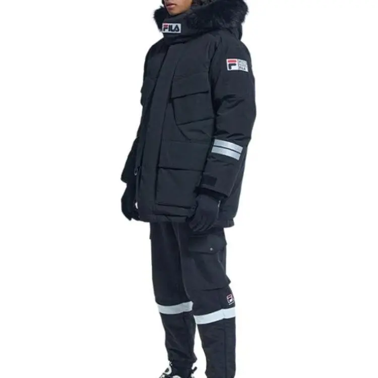 FILA Down Jackets Men Black-2