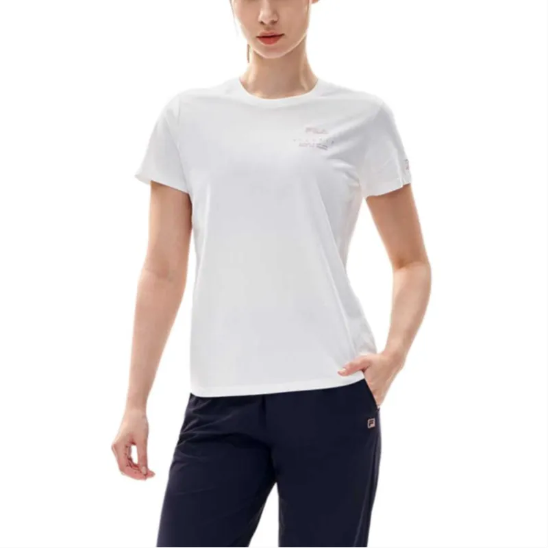 FILA T Shirt Women's Natural White-2
