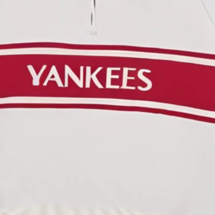 MLB New York Yankees Sweatshirt Women's Dark Cream-4
