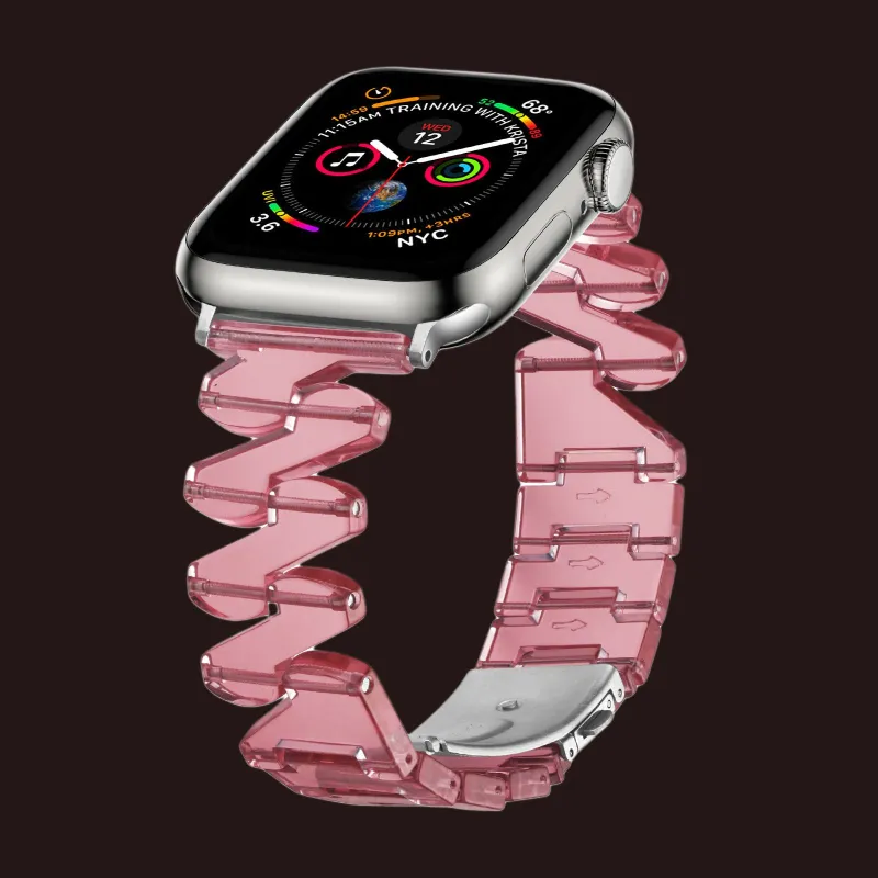 CHRROTA Watch Band Apple Compatibility Resin Material-2