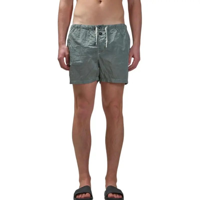 STONE ISLAND Compass Patch Mid Rise Swim Shorts-2