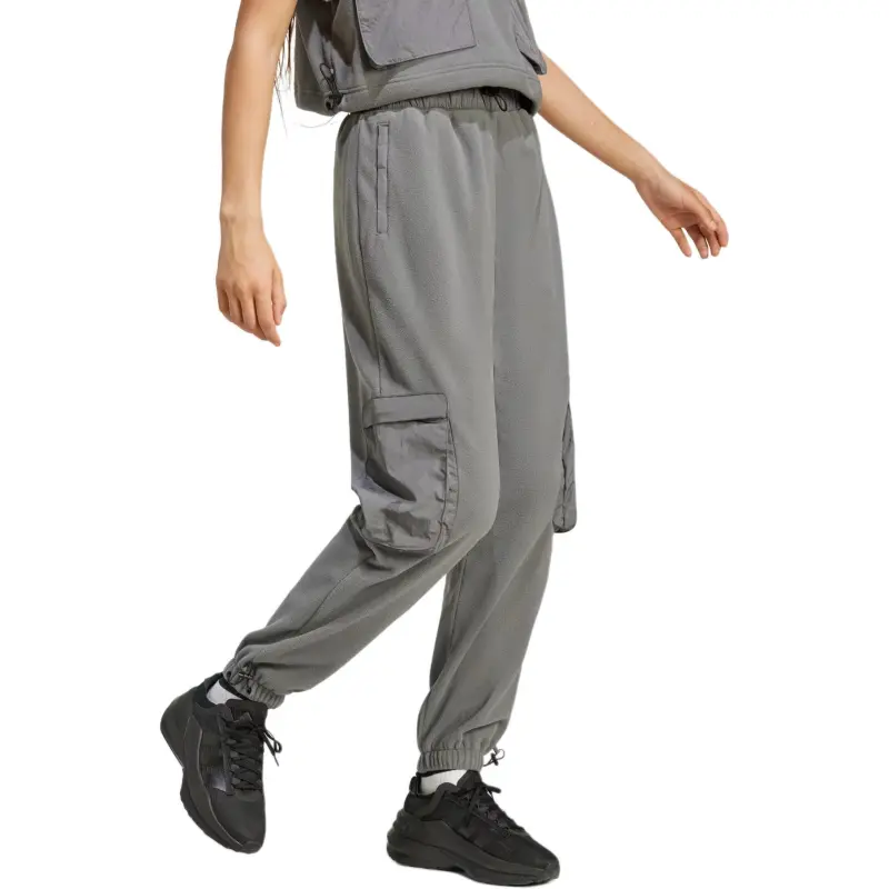 Adidas CITY ESCAPE FW24 Cargo Pants Women's Gray-3