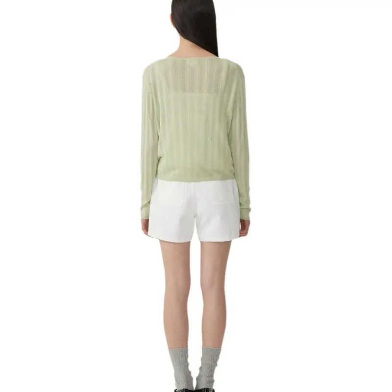 COVERNAT SS25 Knitwear Women's Lime-3