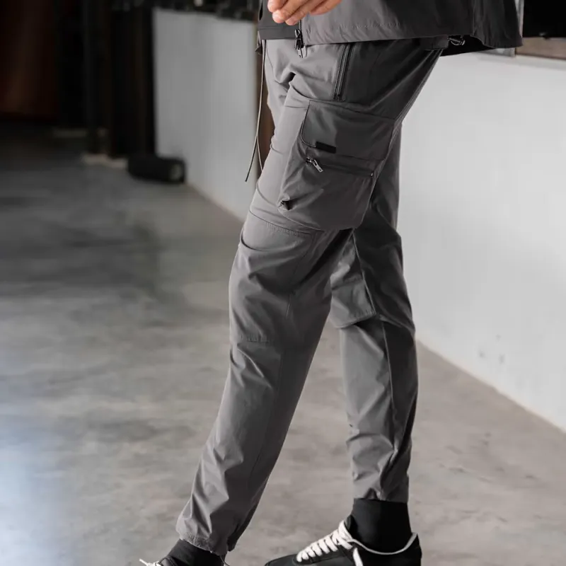 REPRESENT Casual Pants Men Gray-3