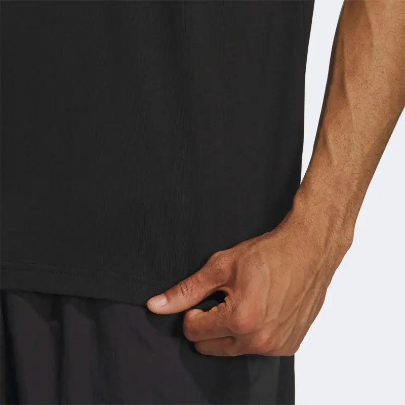 Adidas MUST HAVES T Shirt Unisex Black-5
