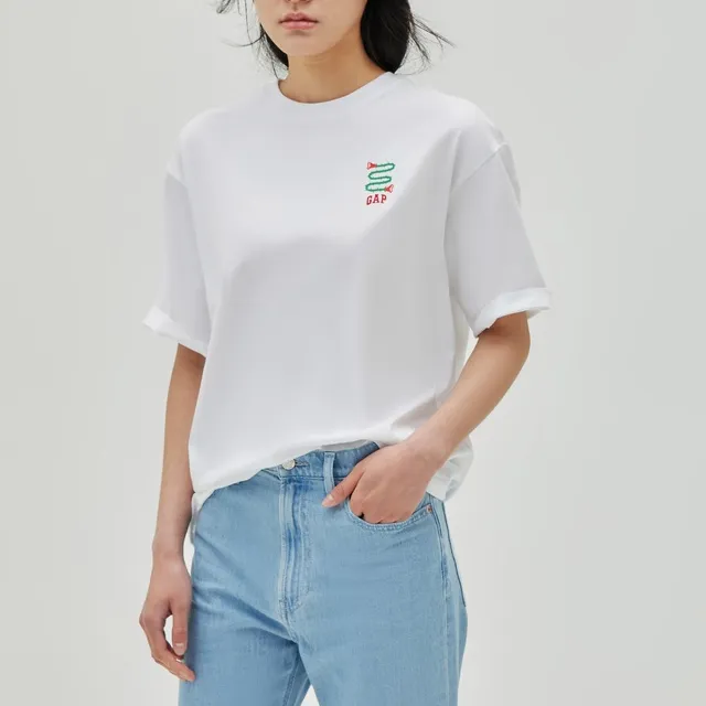 GAP T Shirts Women's White-3