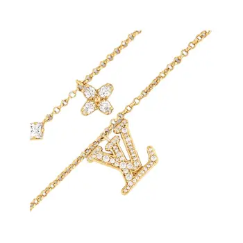 LOUIS VUITTON M1582A Lady Lv Bracelet