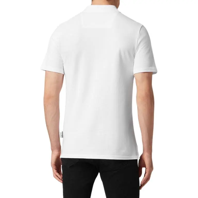 PHILIPP PLEIN Skull Logo Polo Shirt-4
