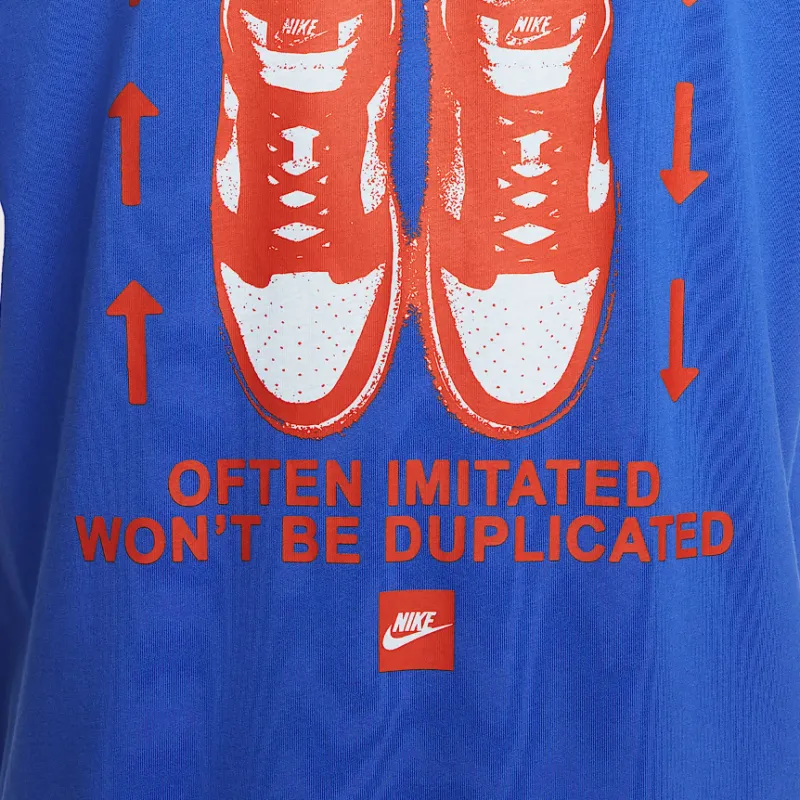 Nike Clothing T Shirts Men Blue-4