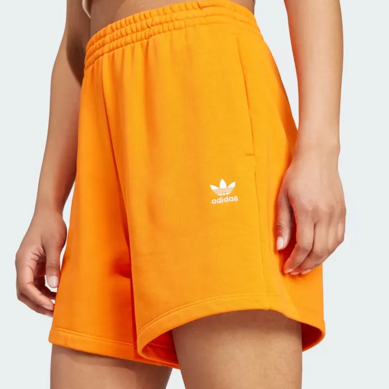 Adidas Essential Casual Shorts Women's Orange-5