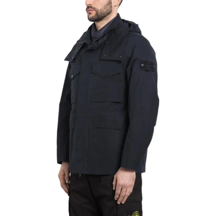 STONE ISLAND Ghost Collection Jackets & Coats Men's Air Force Blue-1