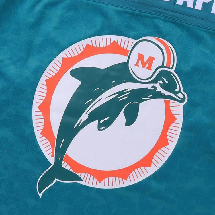 A BATHING APE X Mitchell & Ness Nfl Miami Dolphins Legacy Jersey-3