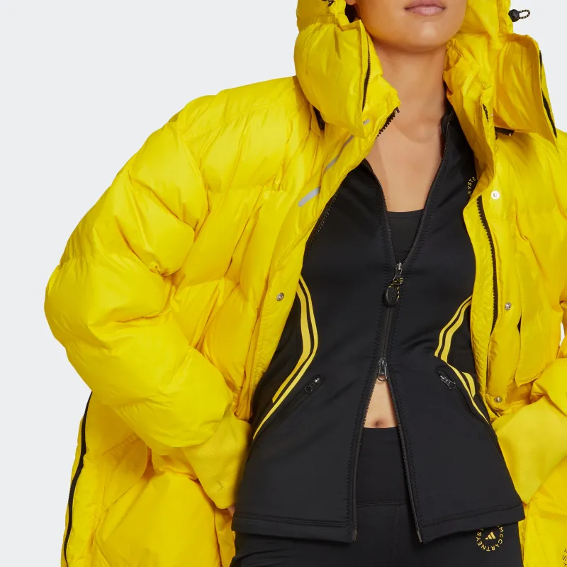 Adidas Puffer Jacket Women's Yellow-5