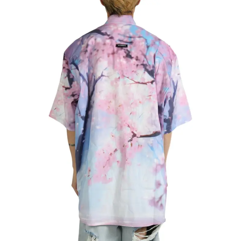 Vetements Anime Short Sleeved Shirt-2