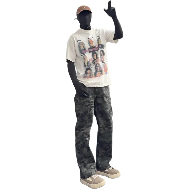 KVIV Jeans Men Camouflage -4