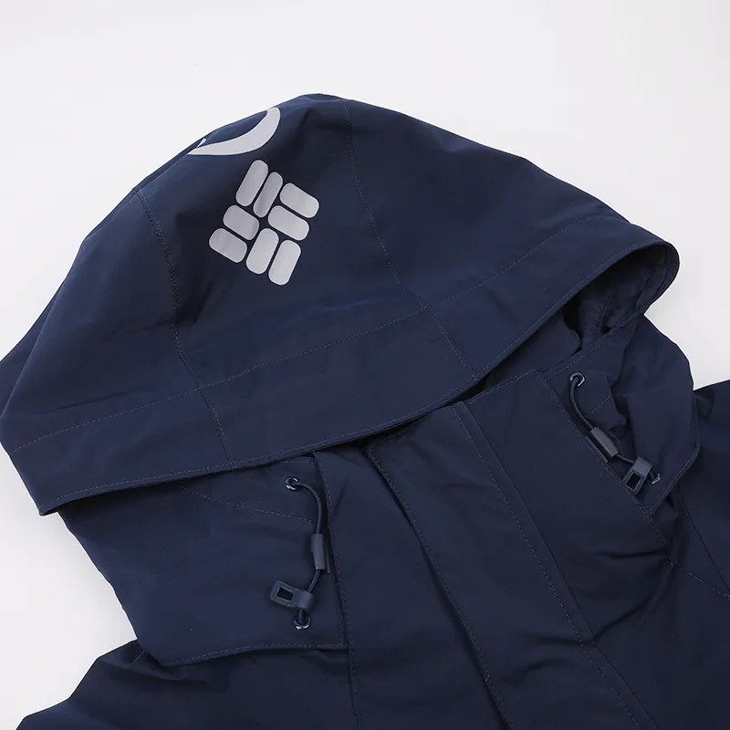 Columbia City Outdoor Collection Windbreaker Jacket Men's Navy Blue-3