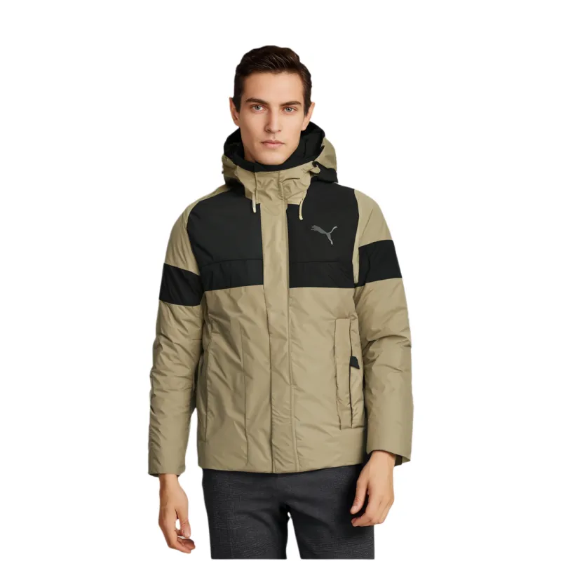 PUMA Essential+ Down Jacket Winter Men's Chestnut Gray-2