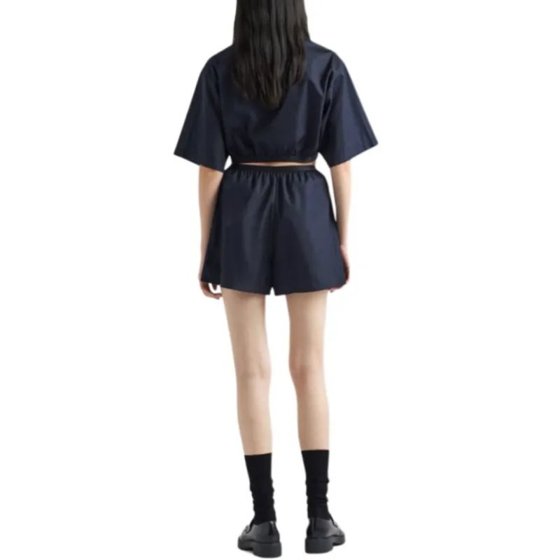 PRADA Re Nylon Elasticated Waistband Shorts-4