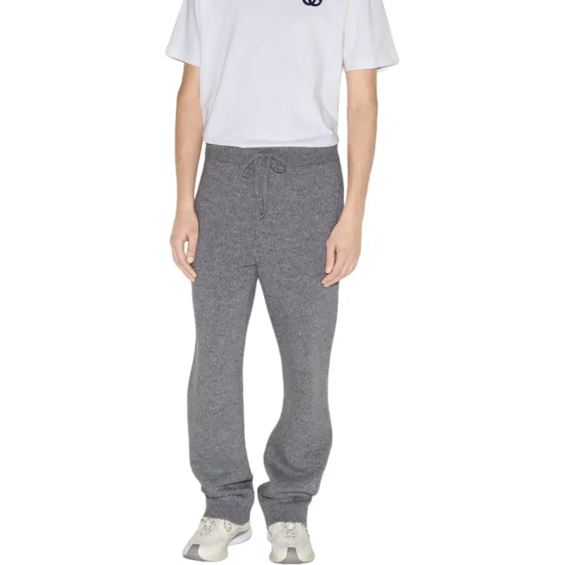 GUCCI Knitted Sweatpants Men's Gray-2