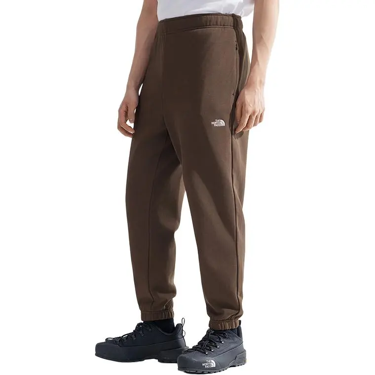 THE NORTH FACE City Outdoor Collection Knitted Sweatpants Men's Smoky Brown-1