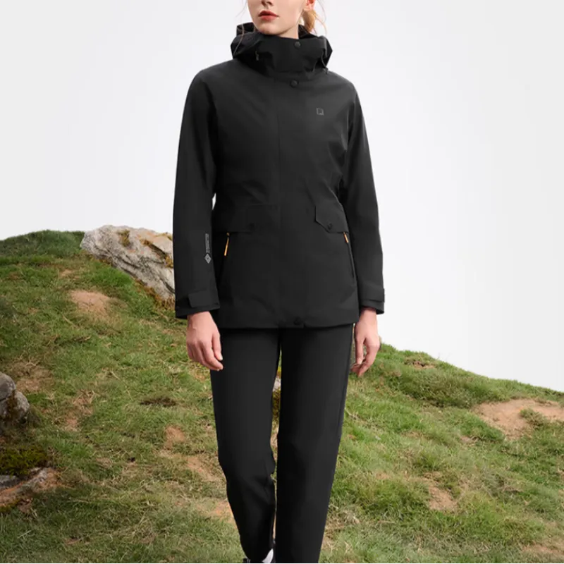 FILA EXPLORER Jackets Coats Women's Pitch Black-5