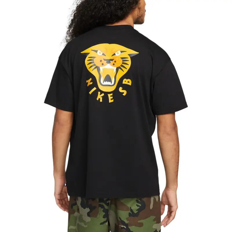Nike SB T-Shirts Men Black-2