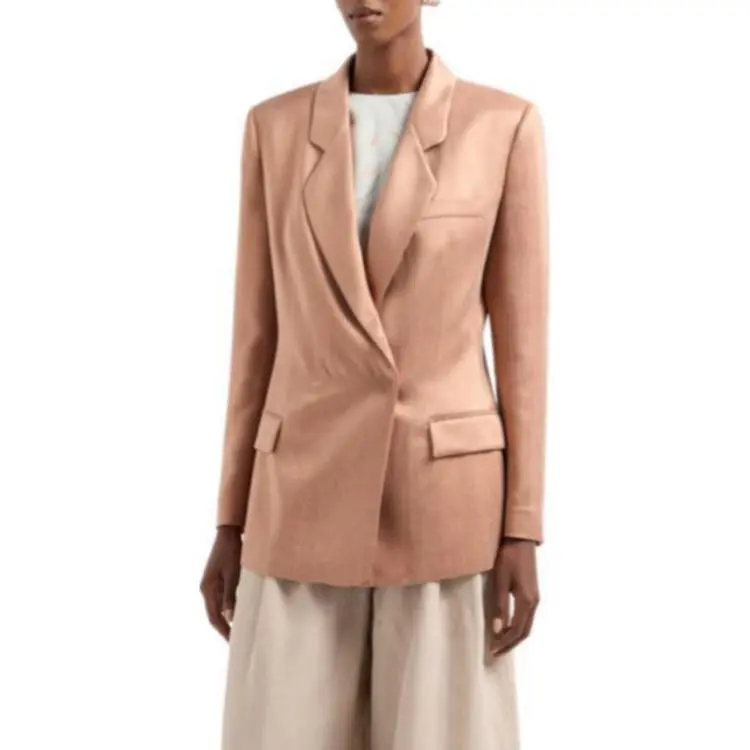GIORGIO ARMANI Double breasted Jacket In Viscose And Cupro-3
