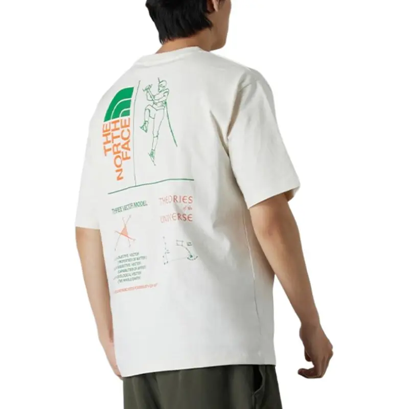 THE NORTH FACE T Shirt Men's Ecru-4