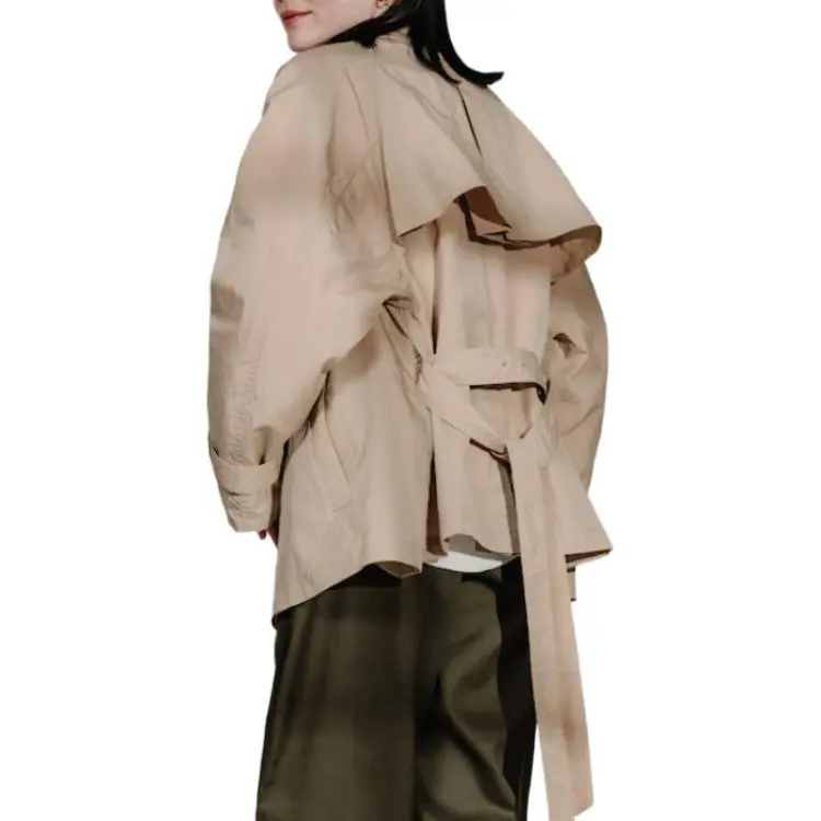 FREAK'S STORE Trench Coat Women's Light Umber-1