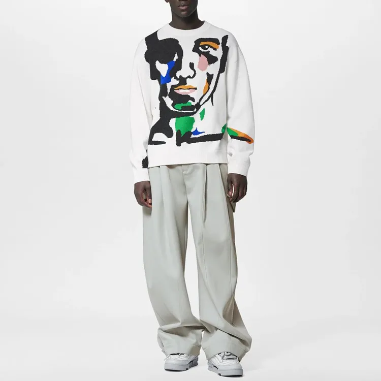 LOUIS VUITTON FW23 Knitwear Men's White-3