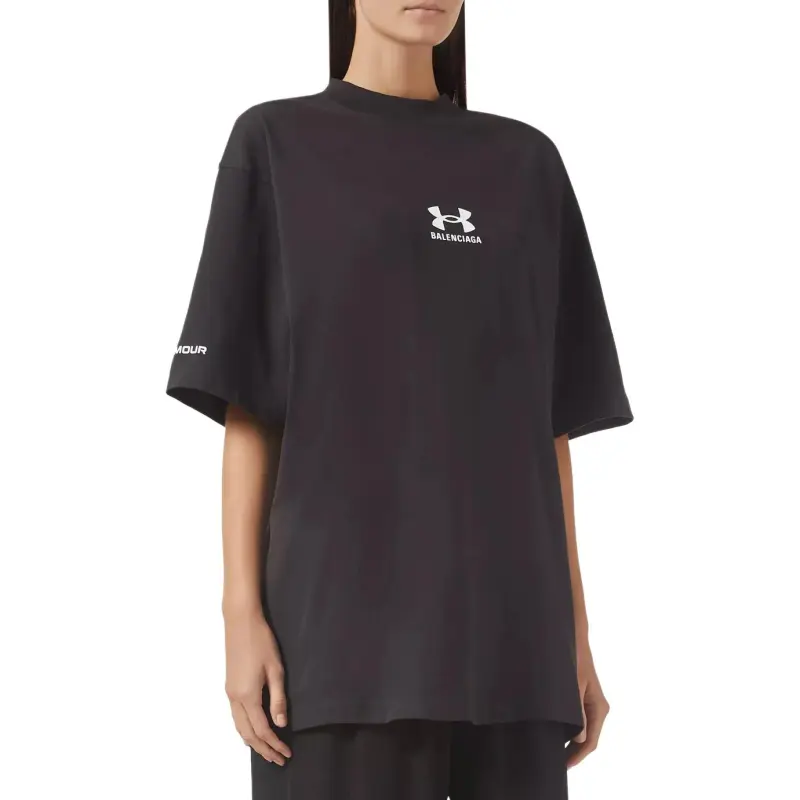 Balenciaga T Shirt Women's Black-2