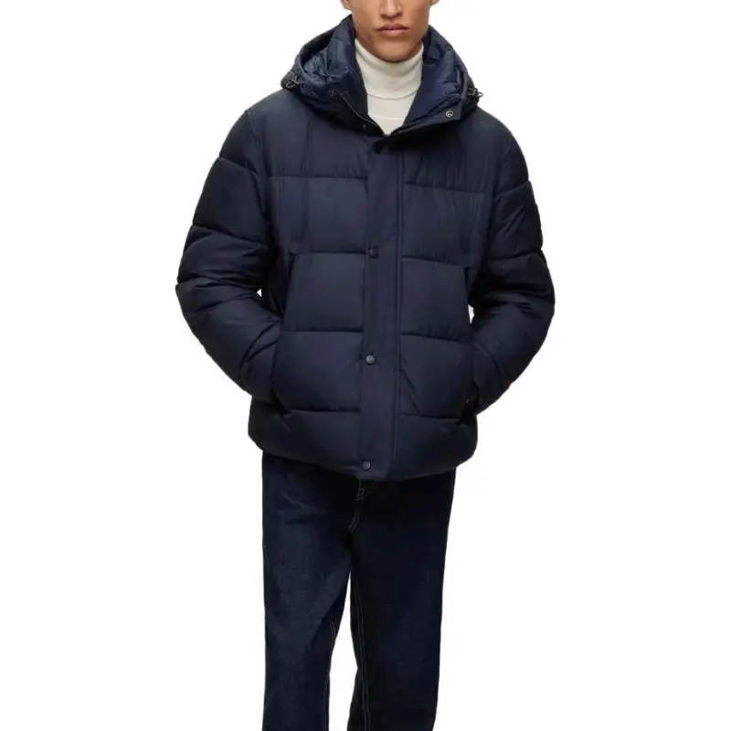 HUGO BOSS Puffer Jackets Men Dark Blue-2