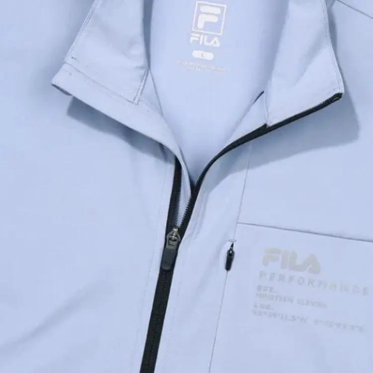 FILA Jackets Coats Men's Light Blue-4
