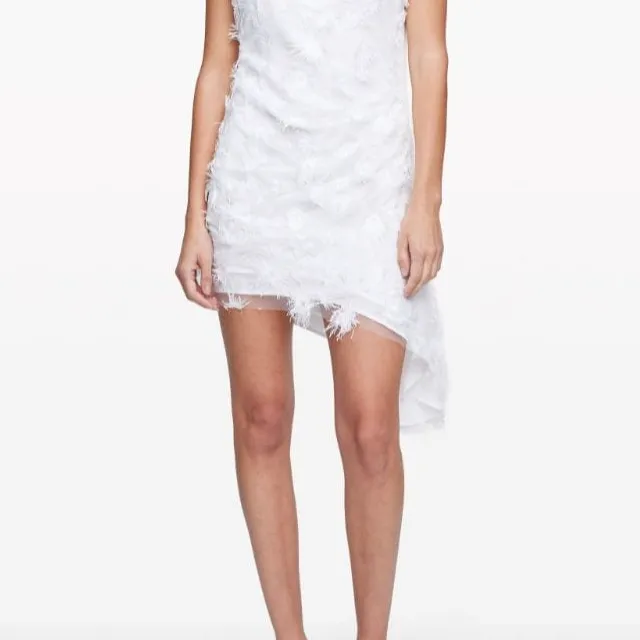 Anna Quan Flora One-shoulder Mini Dress-3