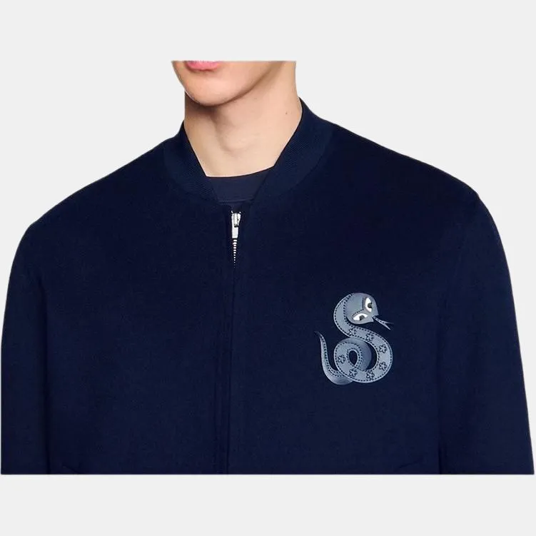 Sandro Chinese New Year Series Jackets Men 125/Dark Blue-2