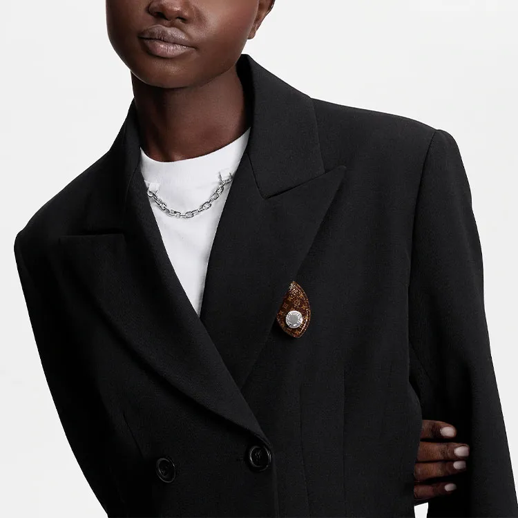 LOUIS VUITTON Business Suit Women's Black-4