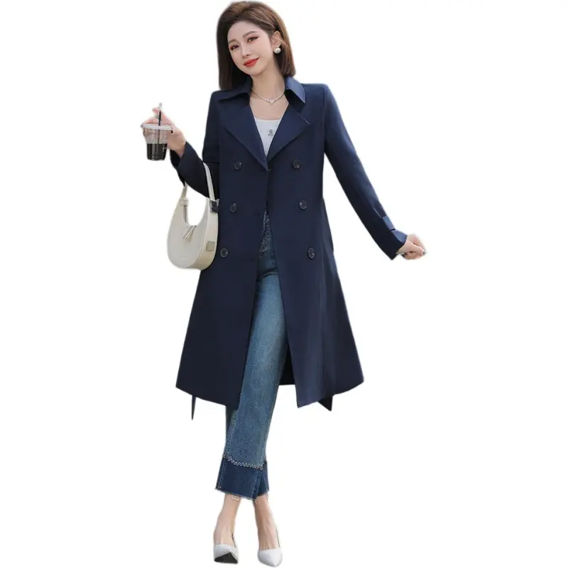 Fele.d Trench Coats Women's Image Color-2